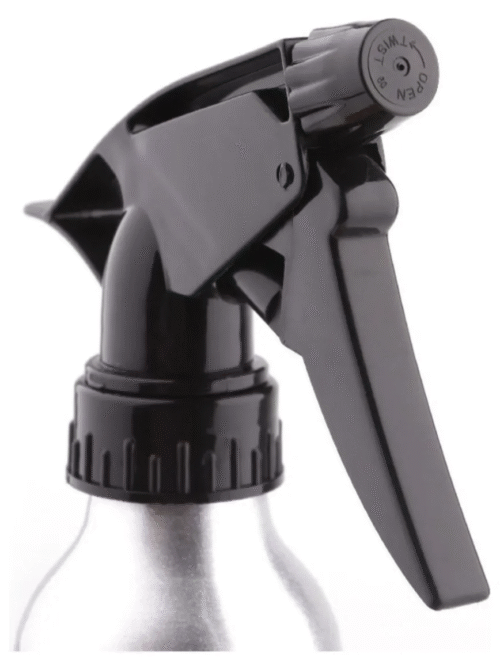 Atomizador Negro Aluminio - Imagen 2