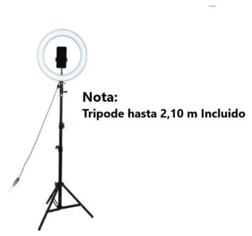 Aro De Luz Pequeno 10 Pulgadas - Imagen 5