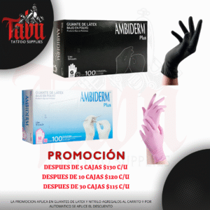 Guantes Ambiderm De Latex