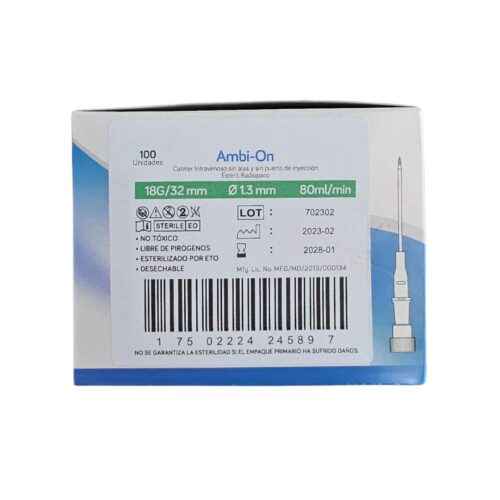 Cateter Ambiderm 100 Pz - Imagen 2