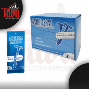 Rastrillo Quirurgico 1 Filo Ambiderm 50 pz