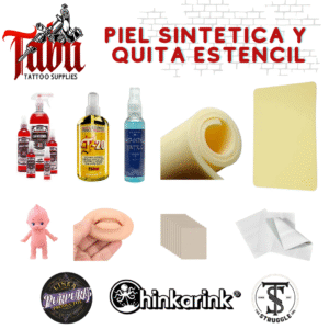 Piel Sintetica/Quita Stencil