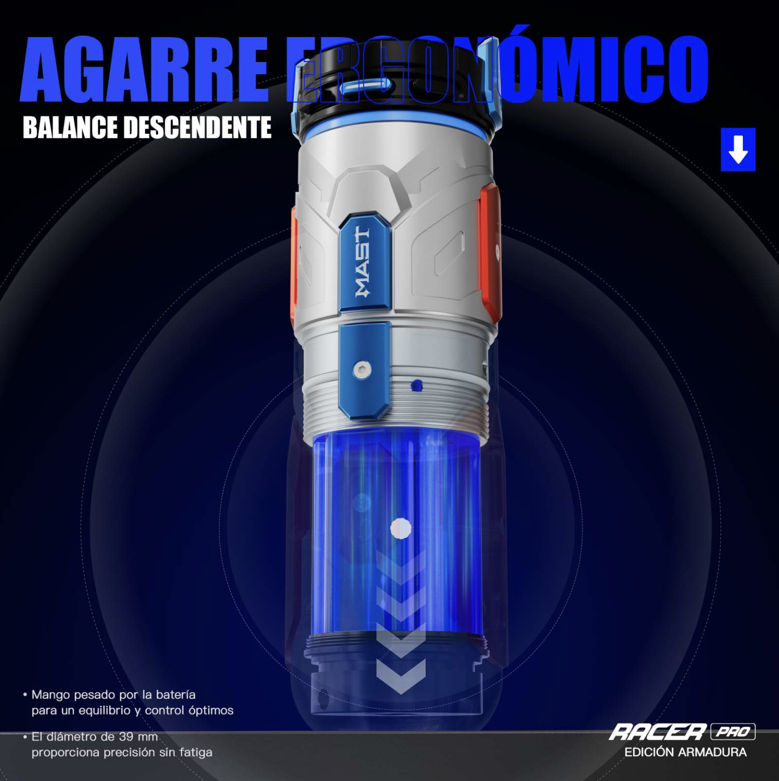 Maquina Mast Racer Pro Armor Edition (2 Baterias) - Imagen 8