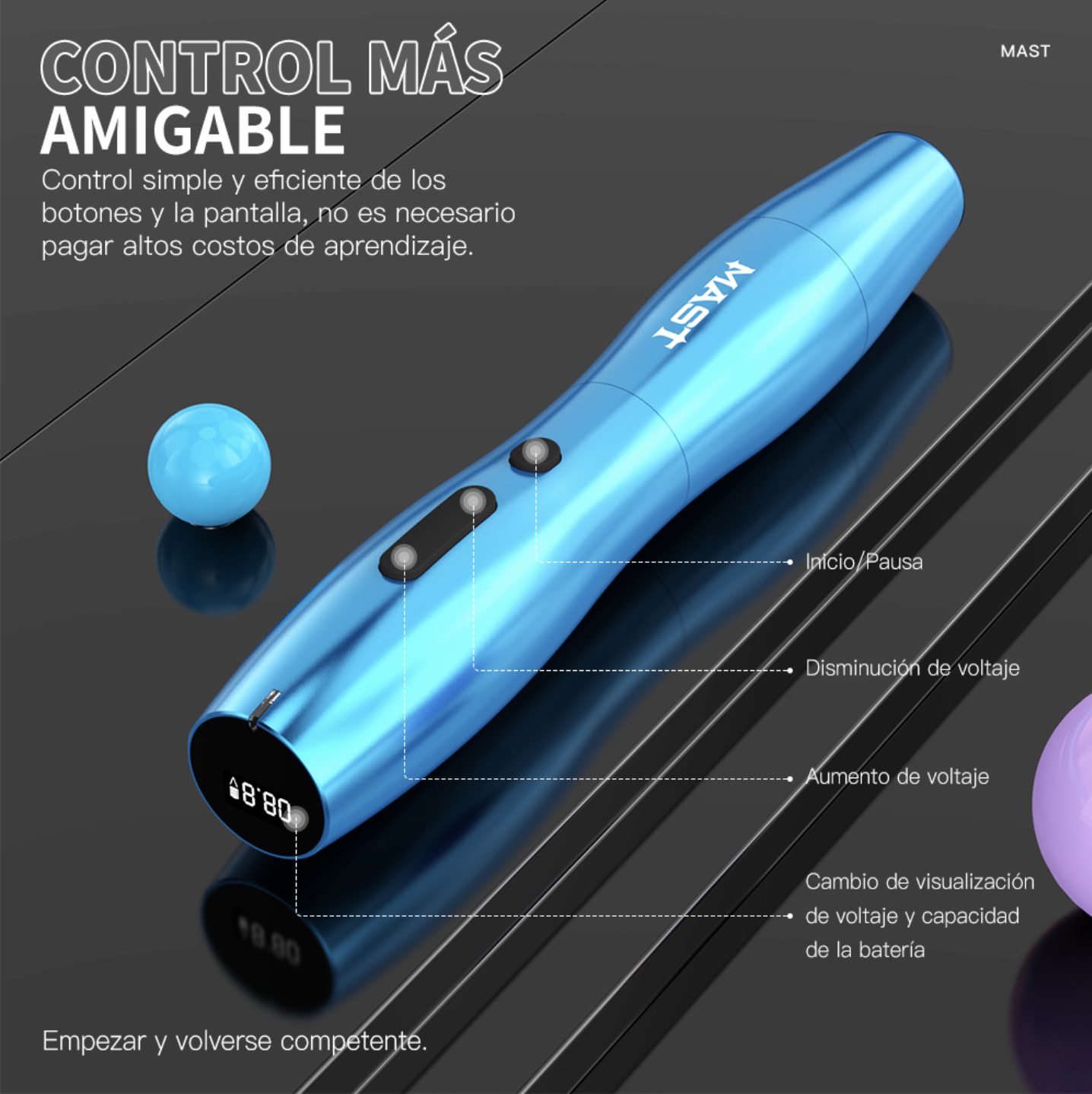 Maquina Mast P20 (2 baterias) - Imagen 8