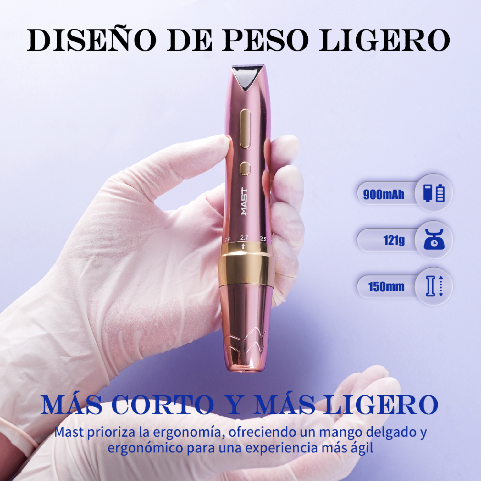 Maquina Mast P60 2 Baterias - Imagen 9